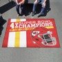 Picture of Kansas City Chiefs Dynasty Ulti-Mat Rug - 5ft. x 8ft.
