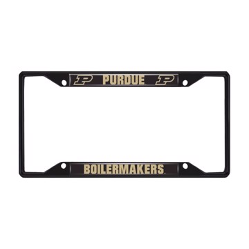 Picture of Purdue Boilermakers License Plate Frame - Black