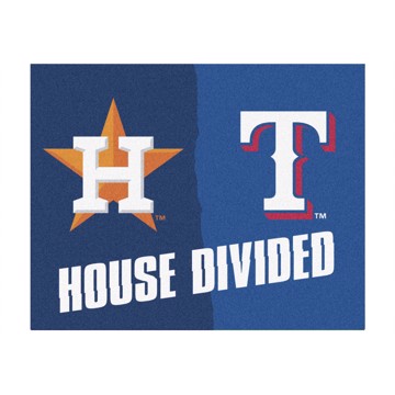 Picture of MLB House Divided - Astros / Rangers