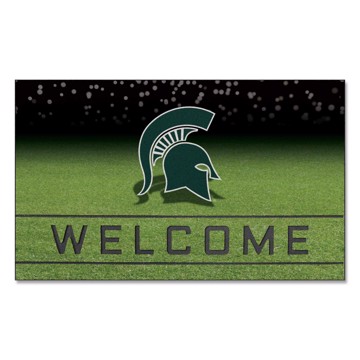 Picture of Michigan State Spartans Crumb Rubber Door Mat